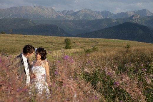 Tatry z Bachledzkiego Wierchu